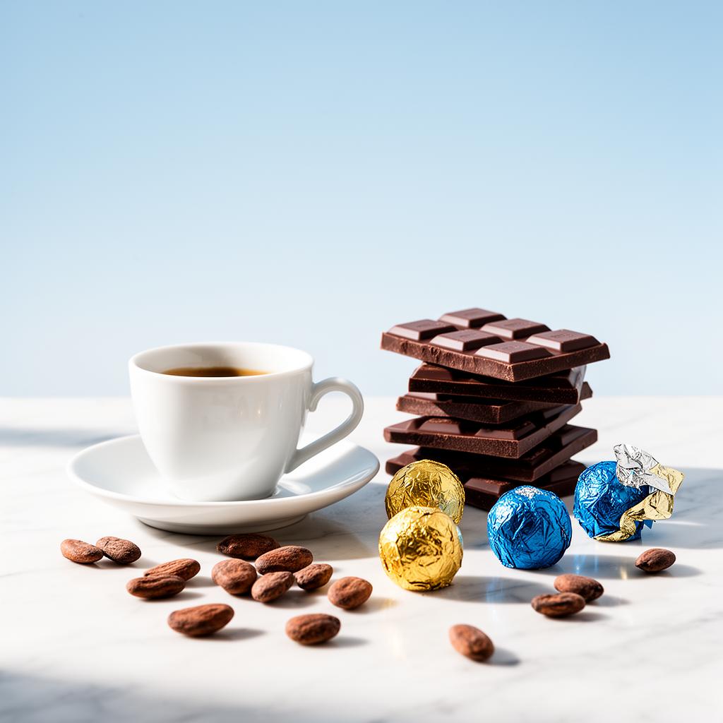 Artisan chocolate tasting set for an Amzai virtual roundtable